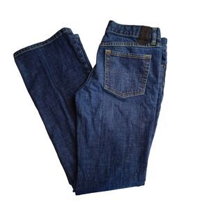 X2 Denim Laboratory Womens Blue Jeans Size 4 30x32 Mid Rise Bootcut/Flare